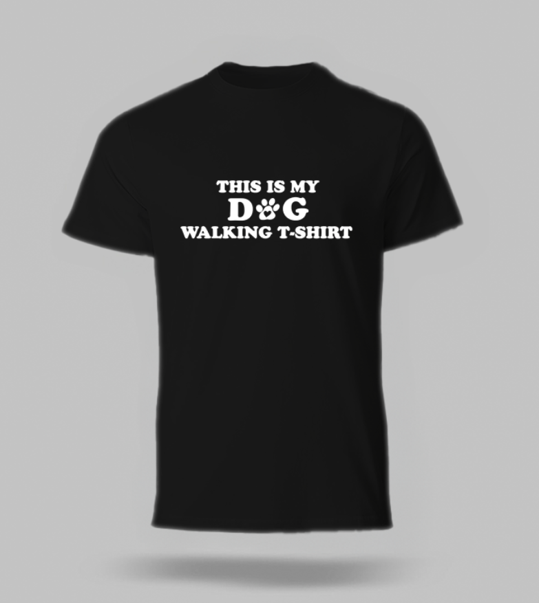 Novelty Dog walking unisex T-shirts, Father’s Day t shirt, Dog Walkers T shirt