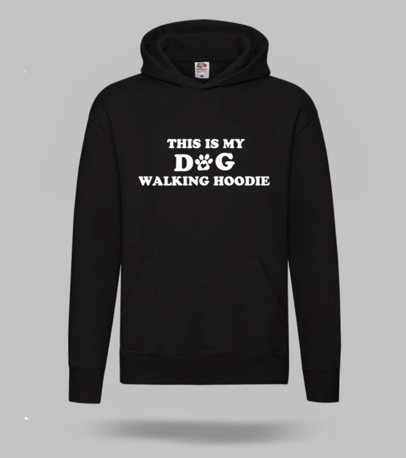 Dog Walking hoodies,  unisex hoodies, Novelty Dog lovers Hoodies