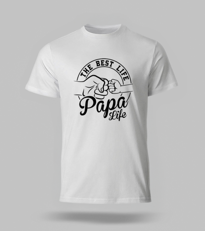 Best Papa t-shirt, Novelty T-shirts, Father’s Day t shirt