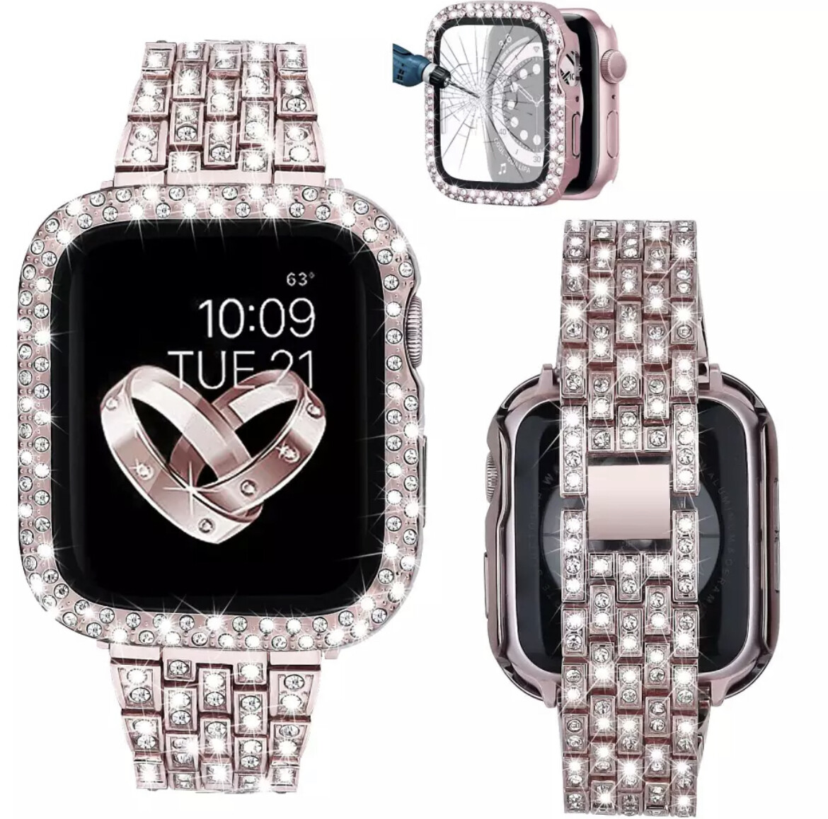 Straps de rhinestones