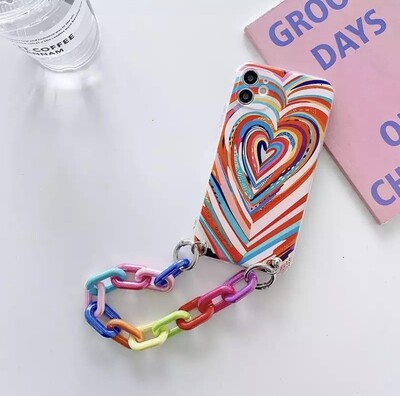 Cover abstractos con cadenita