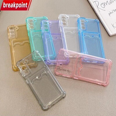 Covers shockproof de colores con tarjetero