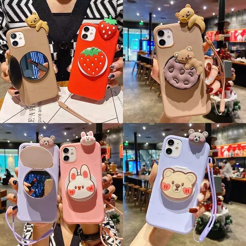 Cover con pop socket + correa