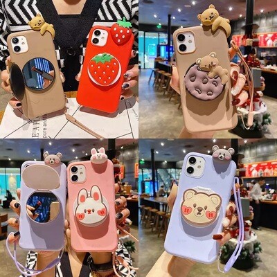 Cover con pop socket + correa