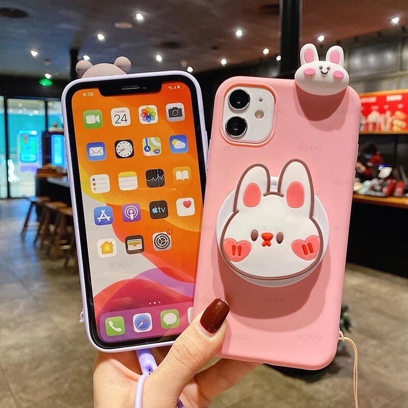 Cover con pop socket + correa