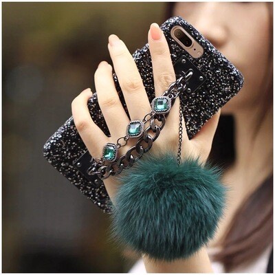 Covers con cadenita y pompon
