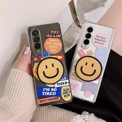Cover de happy face con Popsocket