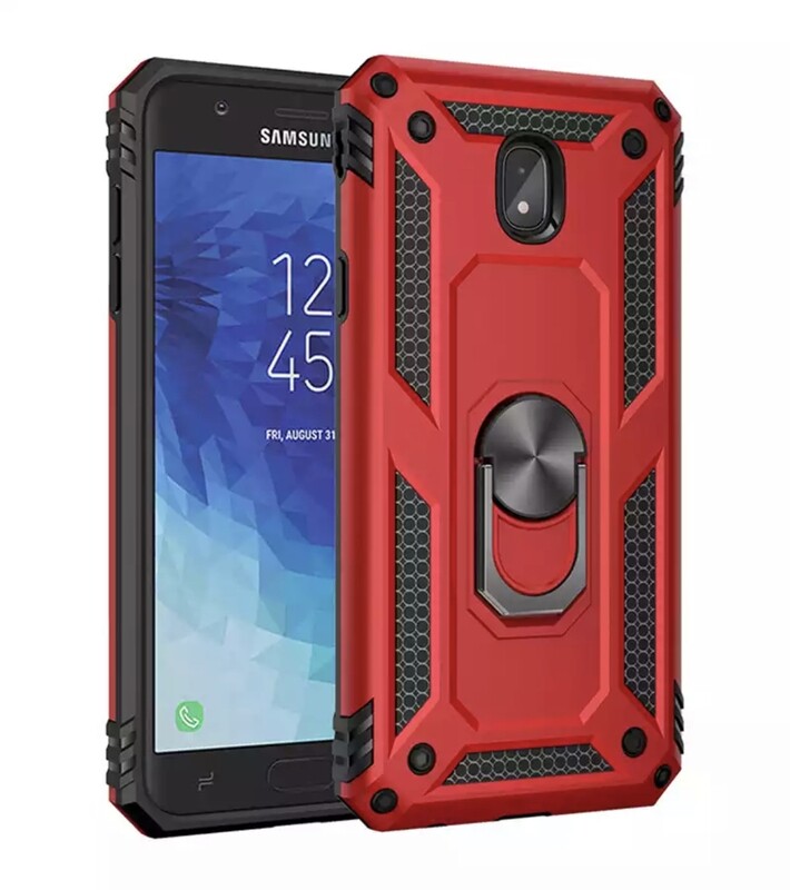 Cover shockproof con soporte de anillo