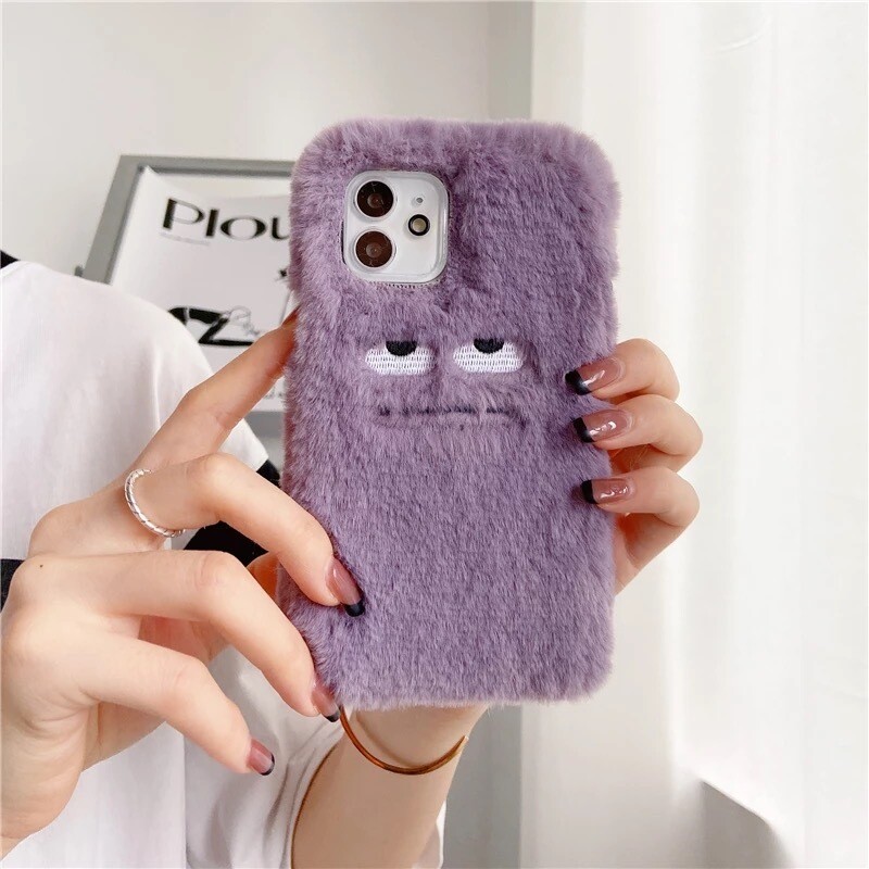 Cover de peluche enojado