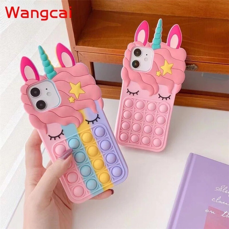 Cover fidget de unicornio