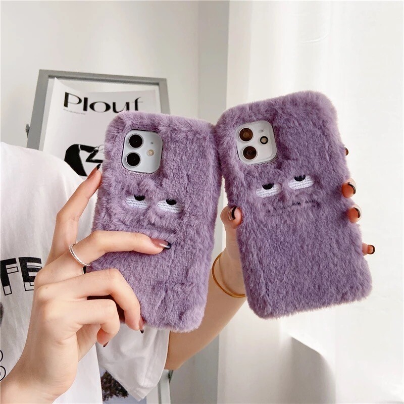 Cover de peluche enojado