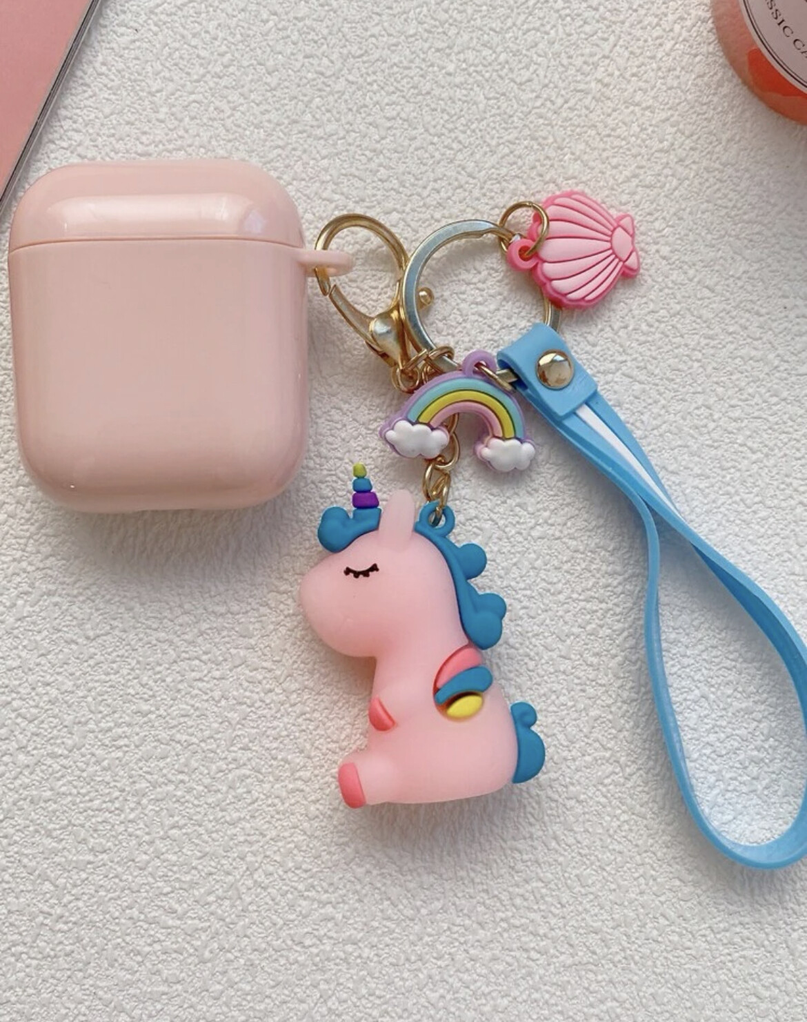 Audifonos + Cover de unicornio