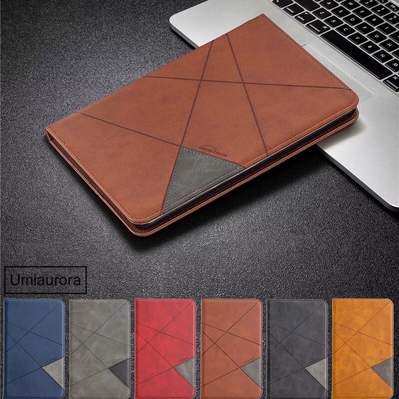 Cover de cuero con soporte