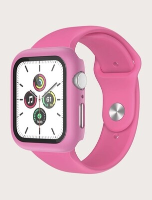 Watchband con cover para iWatch · Rose Red