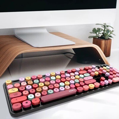 Teclado inalámbrico USB con mouse