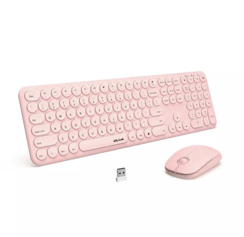 Teclado inalámbrico USB con mouse