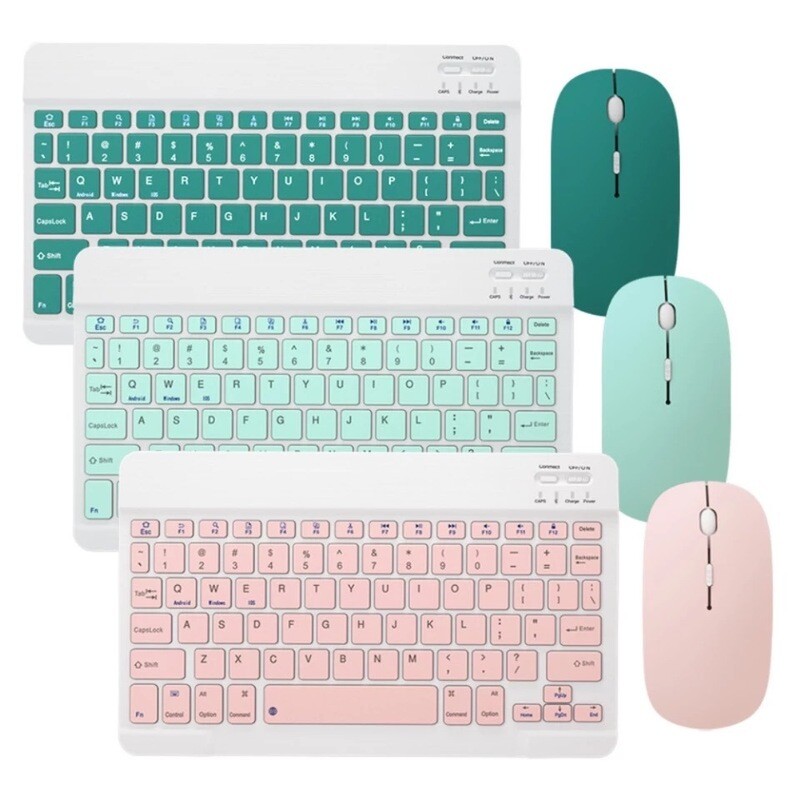 Teclado bluetooth con mouse