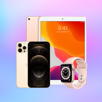 iPhone 12 Pro Max de 128GB + Apple Watch Series 6 40MM + iPad Pro 4TH gen WIFI 128GB