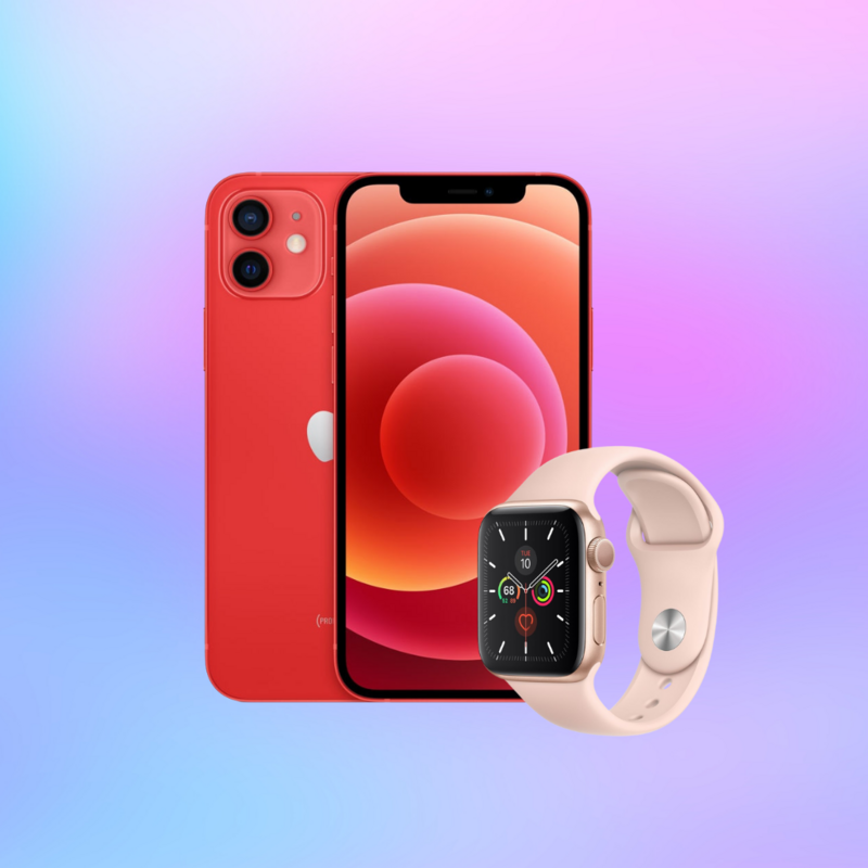 iPhone 12 de 128GB + Apple Watch Series 5 40MM
