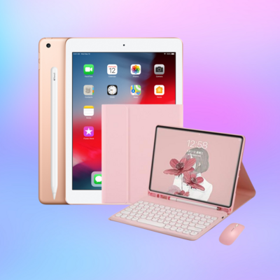 iPad Pro 2nd GEN. WIFI 128GB + Apple Pencil 2da gen + Cover con teclado y mouse