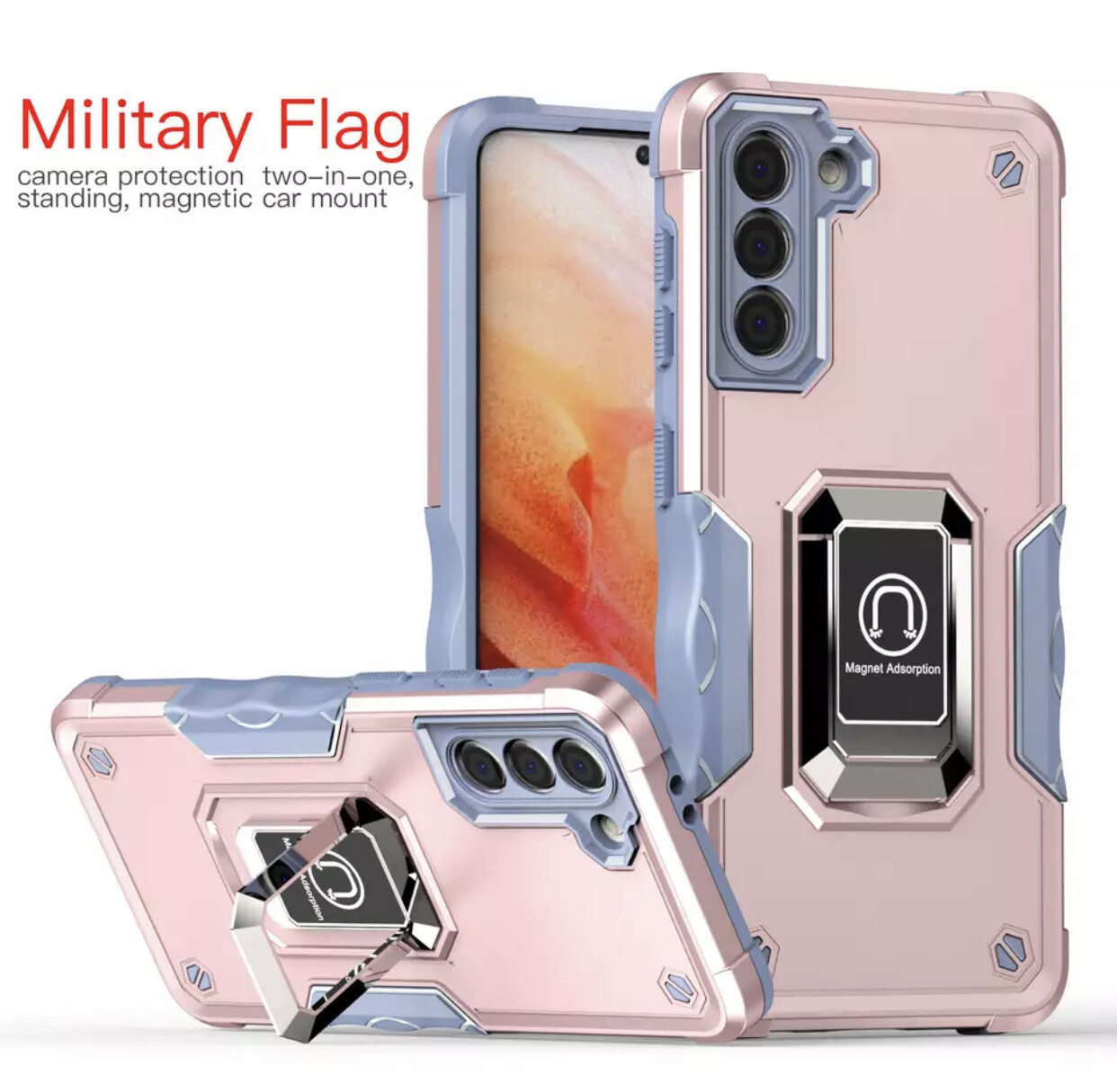 Cover shockproof con soporte