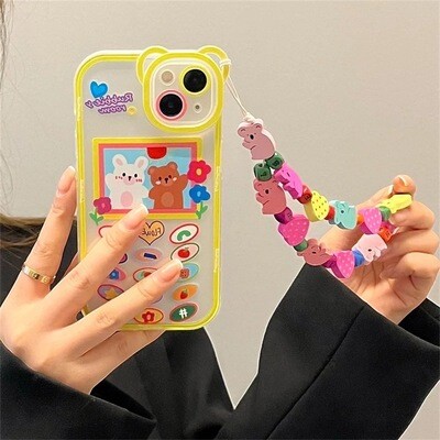 Cover de teléfono con agarradero