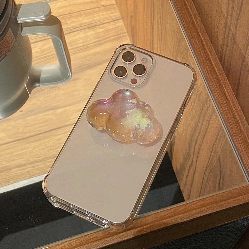Cover con pop socket de nube