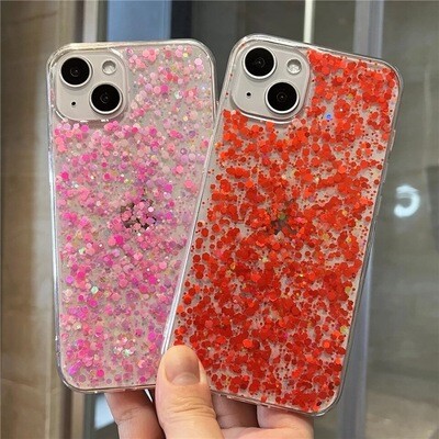 Cover con escarcha brillo en la oscuridad