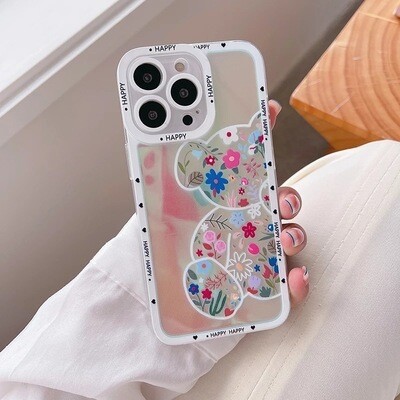 Cover de oso y flores