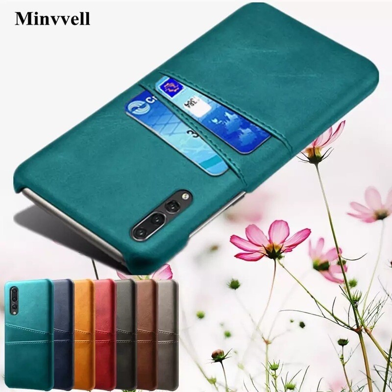 Covers de cuero con bolsillo