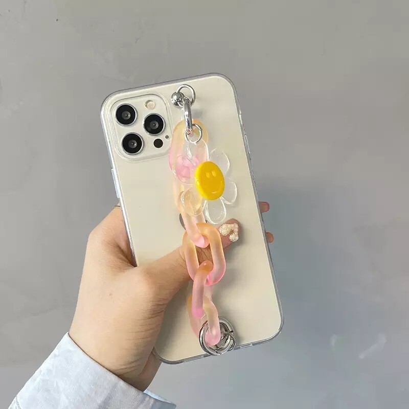 Covers de cadena con flor