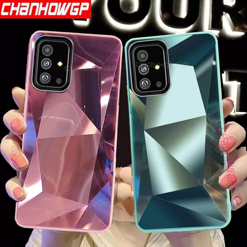 Cover espejo geométrico