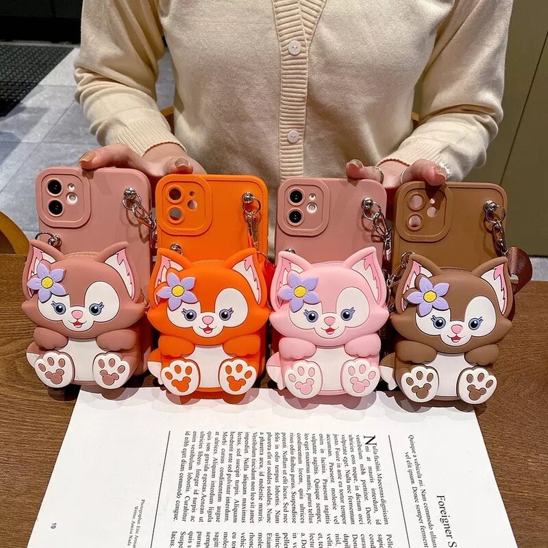 Cover de animalitos 3D con bolso