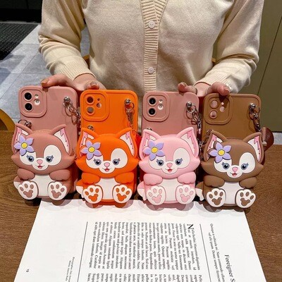 Cover de animalitos 3D con bolso