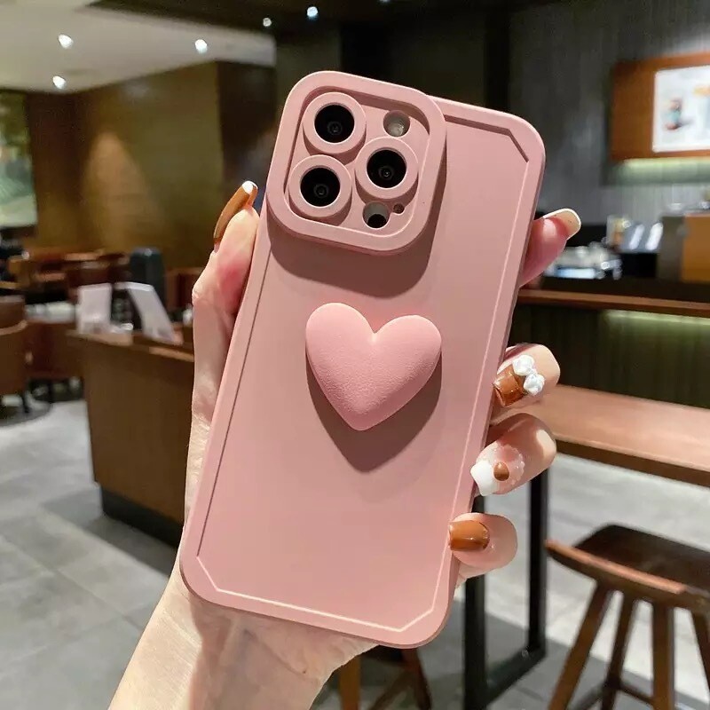 Cover de corazón 3D