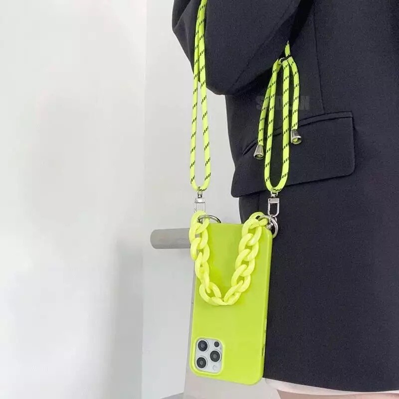 Cover neon con cadena