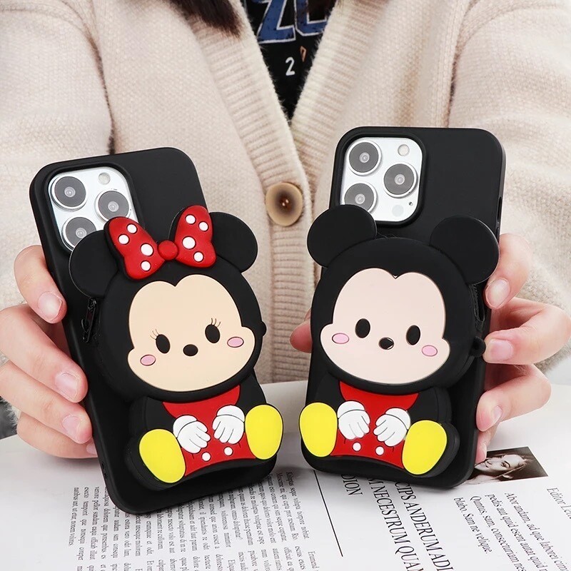 Cover mickey y minnie bolso