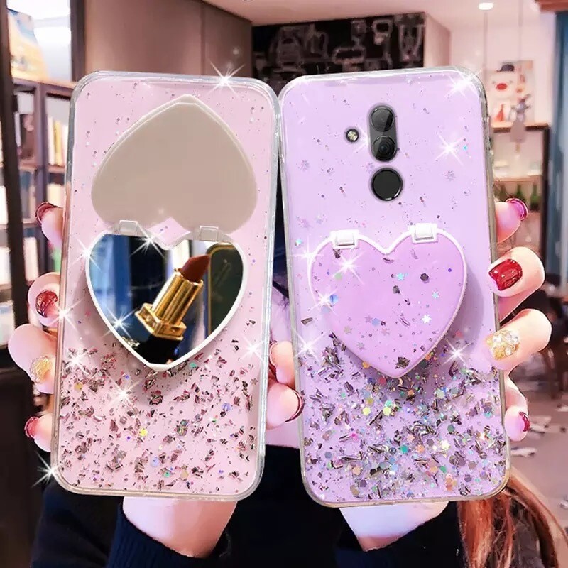 Cover con espejo de corazón