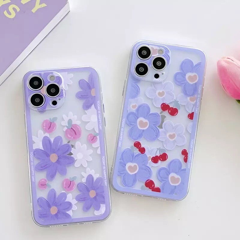 Cover de flores moradas