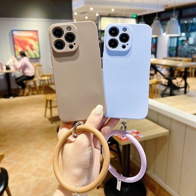 Cover unicolor con aro