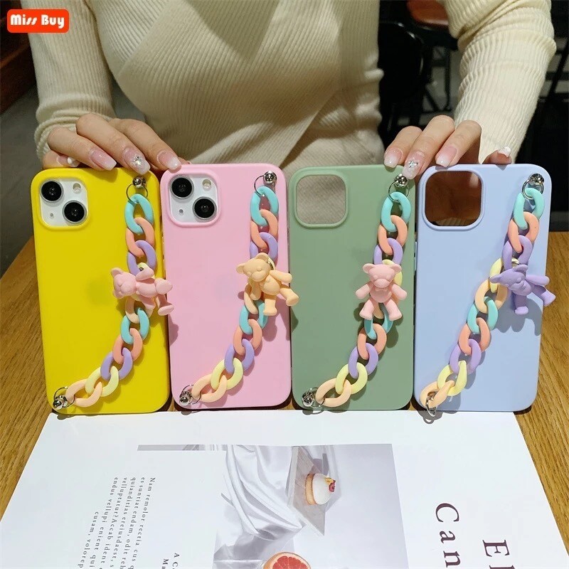 Covers con cadena de osito