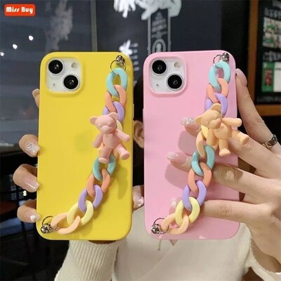 Covers con cadena de osito