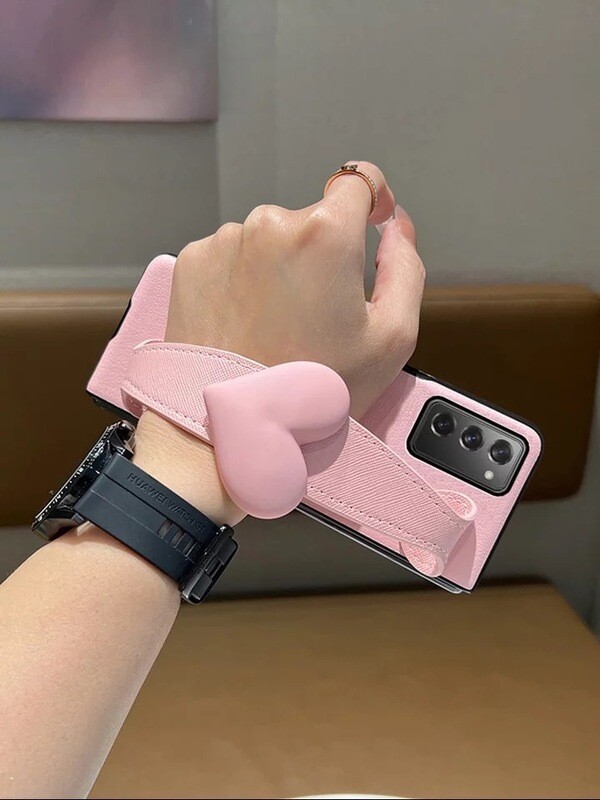 Cover con strap rosado