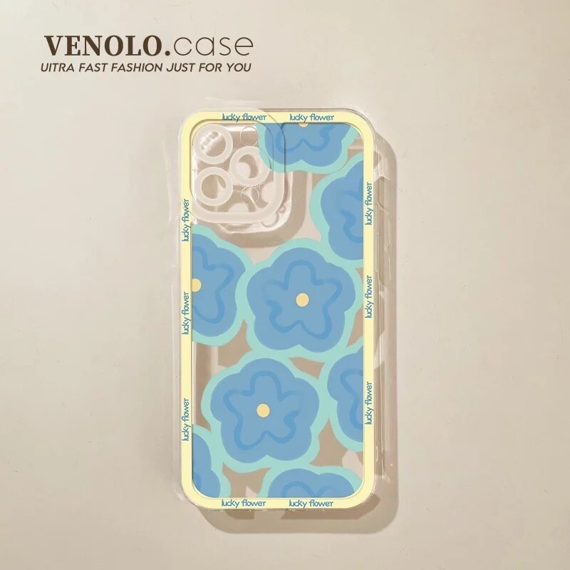 Cover de flores azules