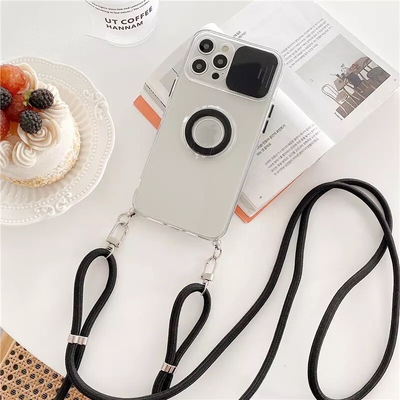 Covers con cubrecámara y lanyard