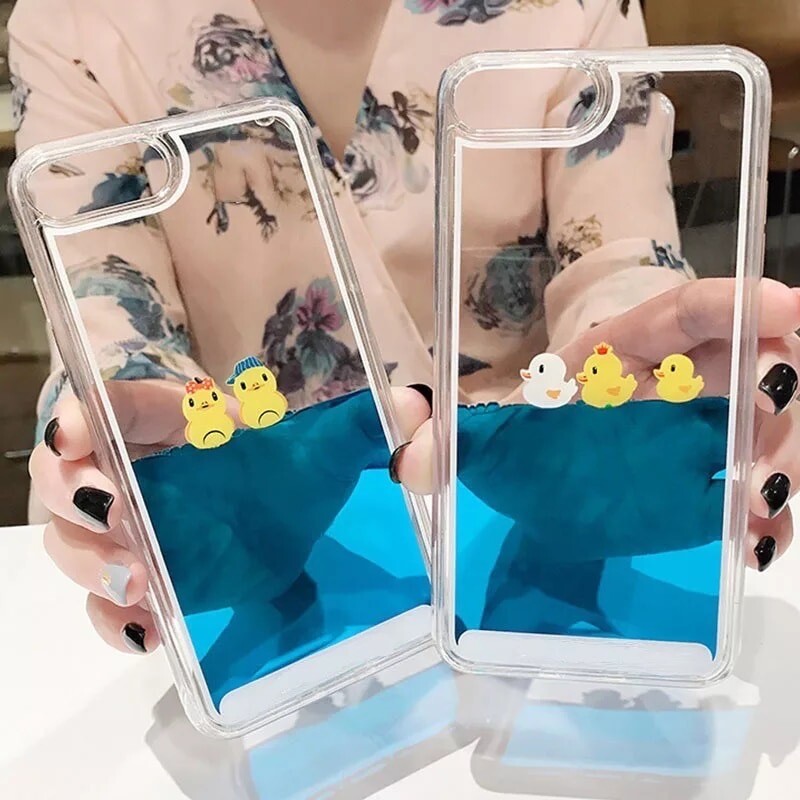 Covers de patos con agua