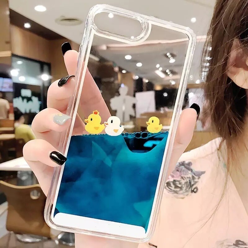 Covers de patos con agua