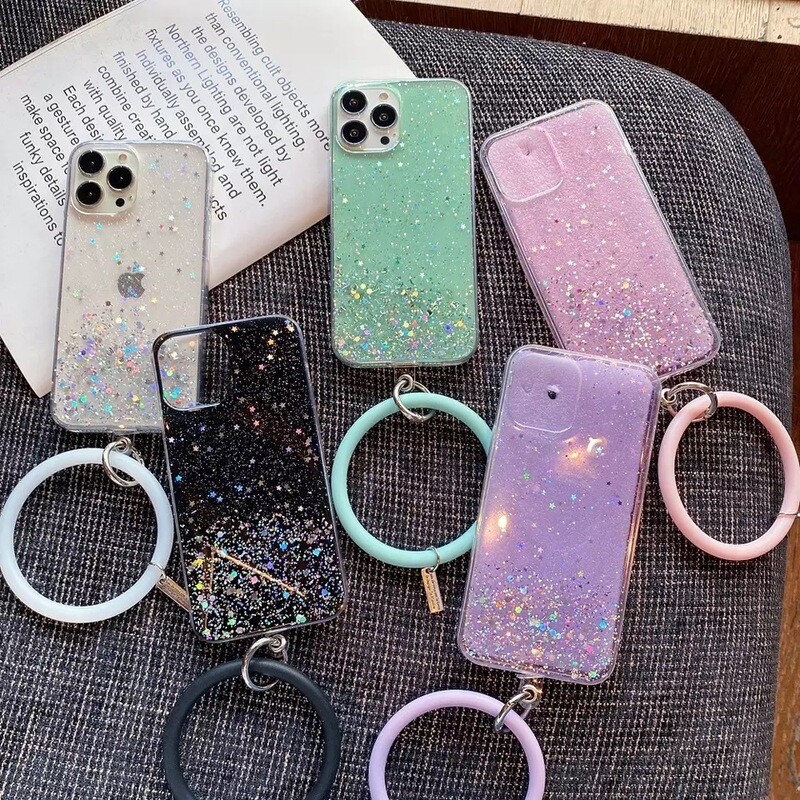 Cover con aro y escarcha