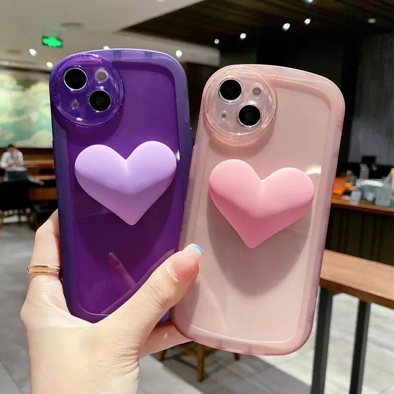 Cover de corazón 3D