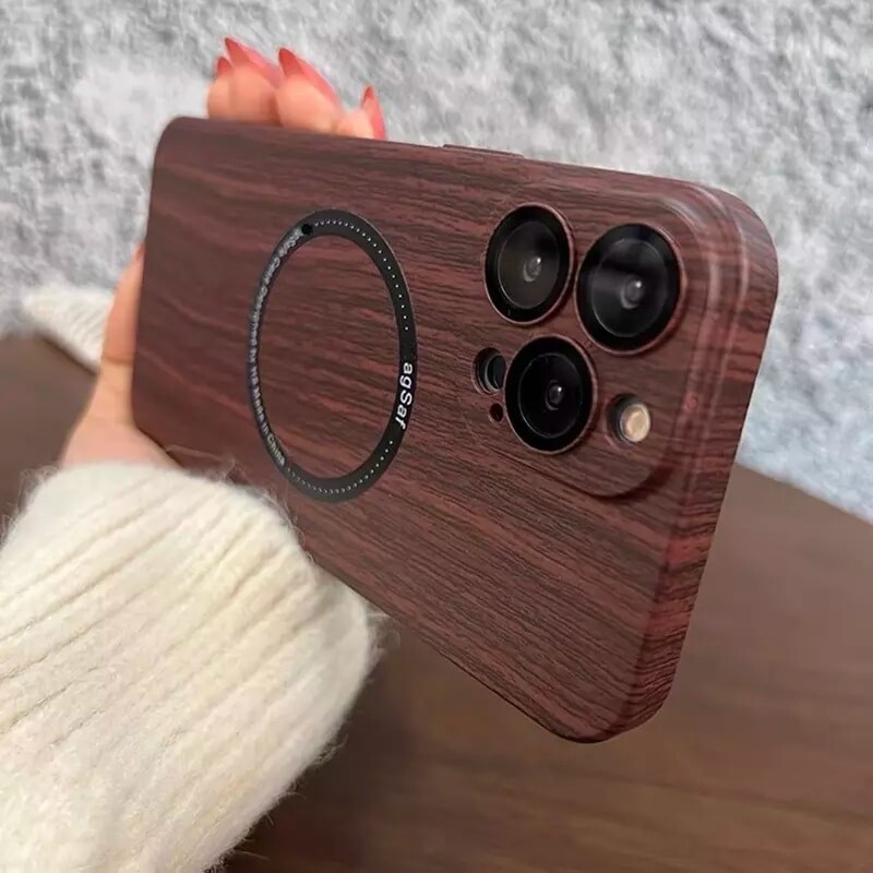 Covers de madera magsafe